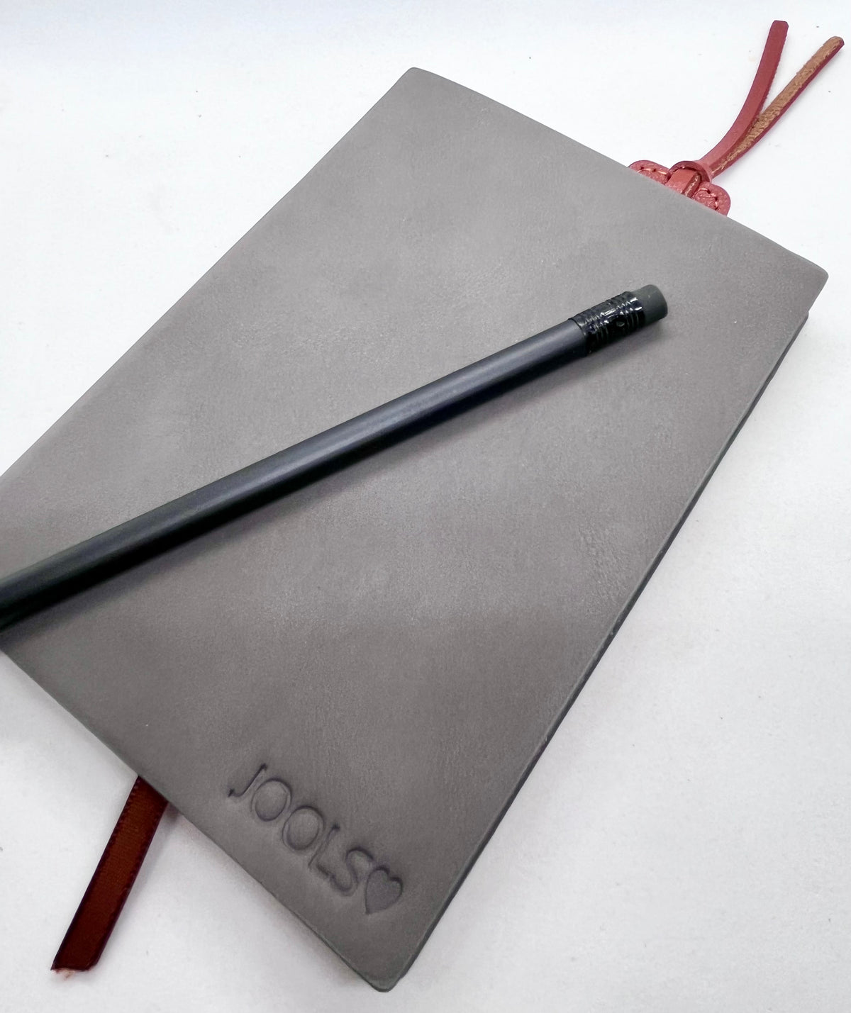 Personalised A6 Grey Faux Nubuck Occasional Journal