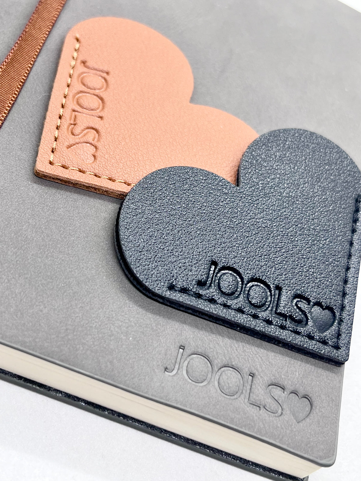 Personalised A6 Grey Faux Nubuck Occasional Journal