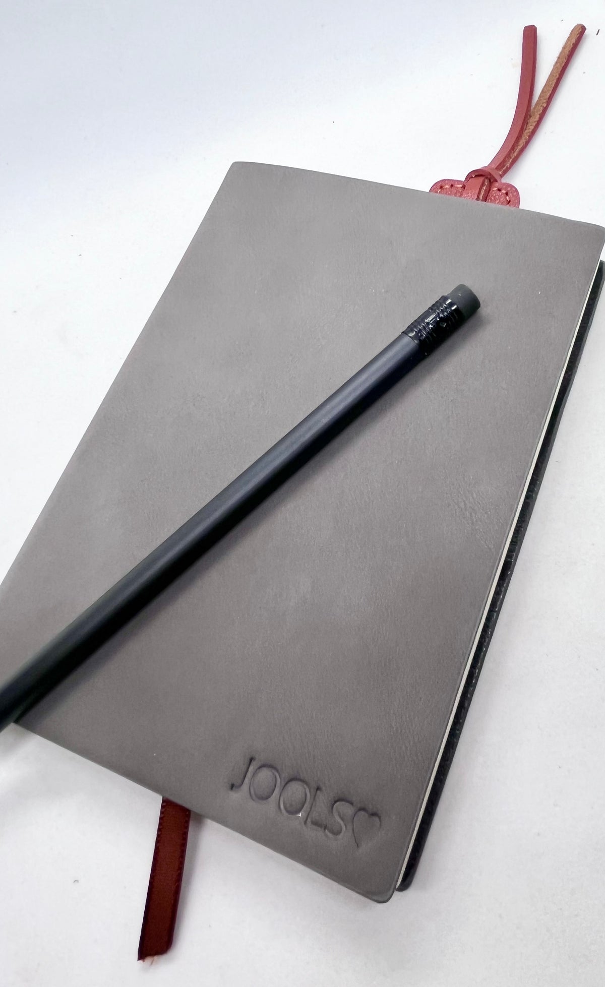 Personalised A6 Grey Faux Nubuck Occasional Journal