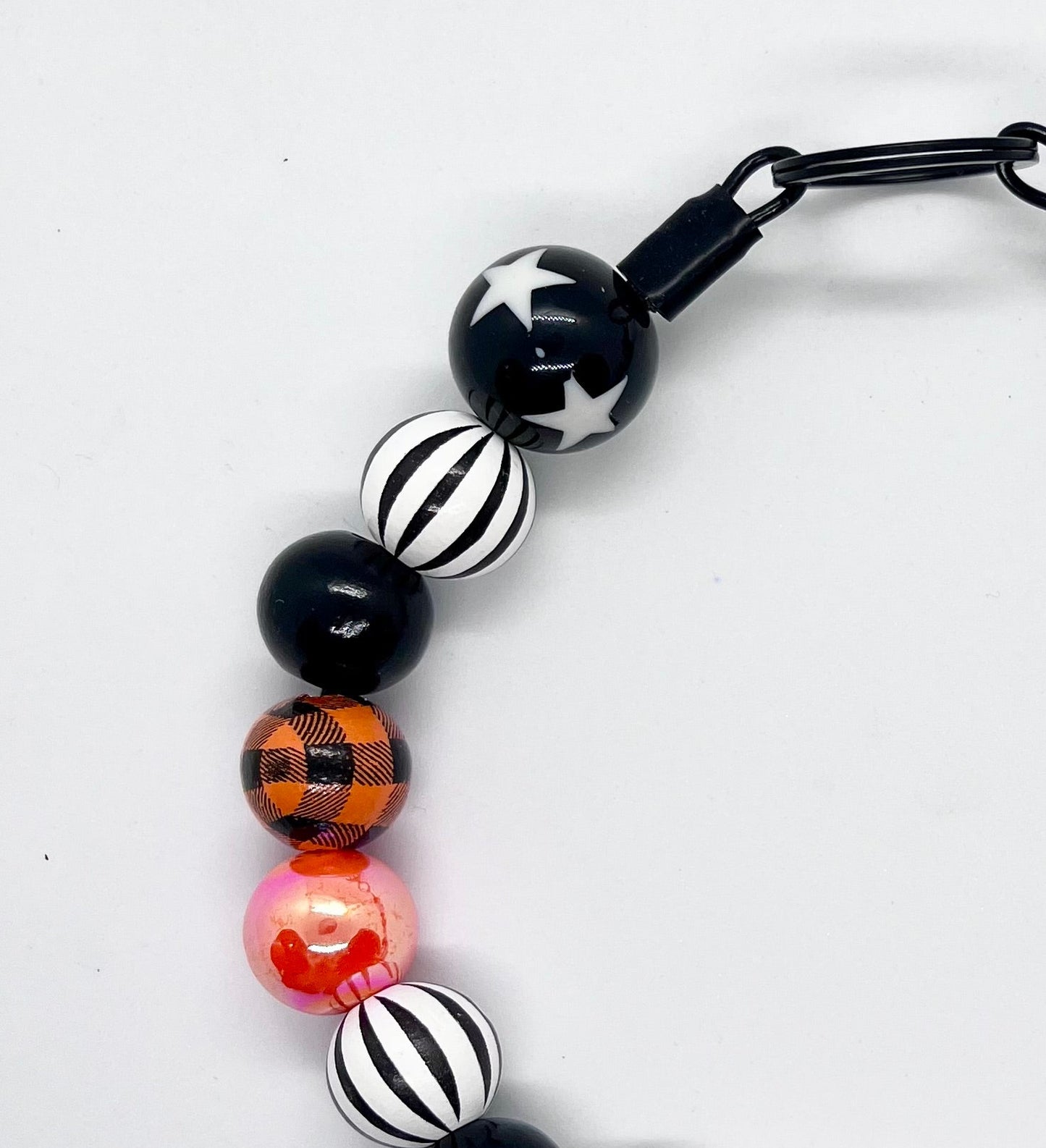 HALLOWEEN 'BOO Crew' Beaded Dog Collar
