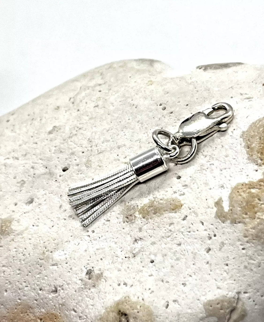 925 sterling silver TASSEL charm