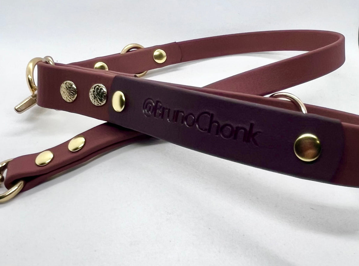 'Bruno Chonk' Short Traffic Lead Extender 15 inch - 16mm BioThane®