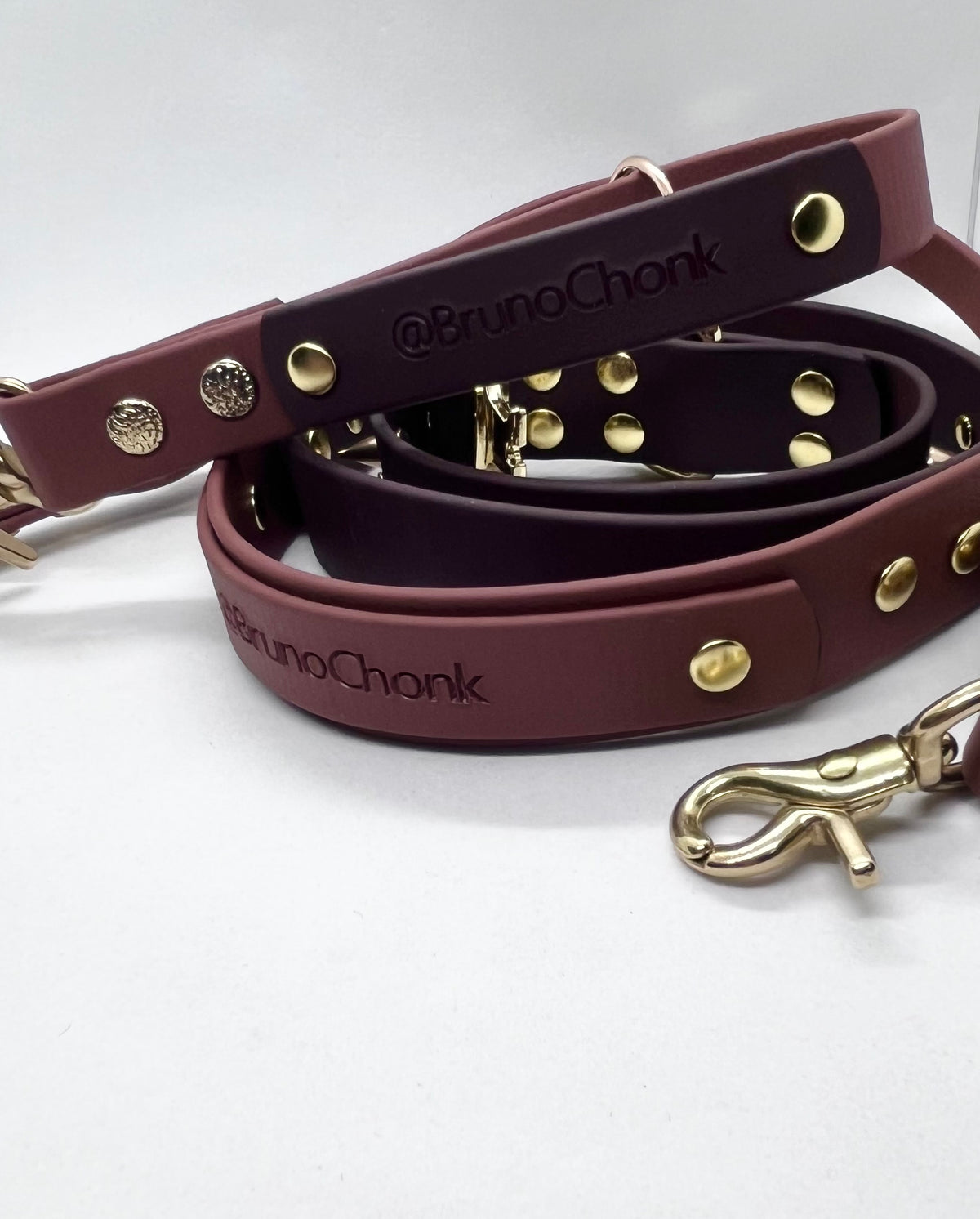 Premium Collar and Lead set. Embossed. JOOLS LONDON