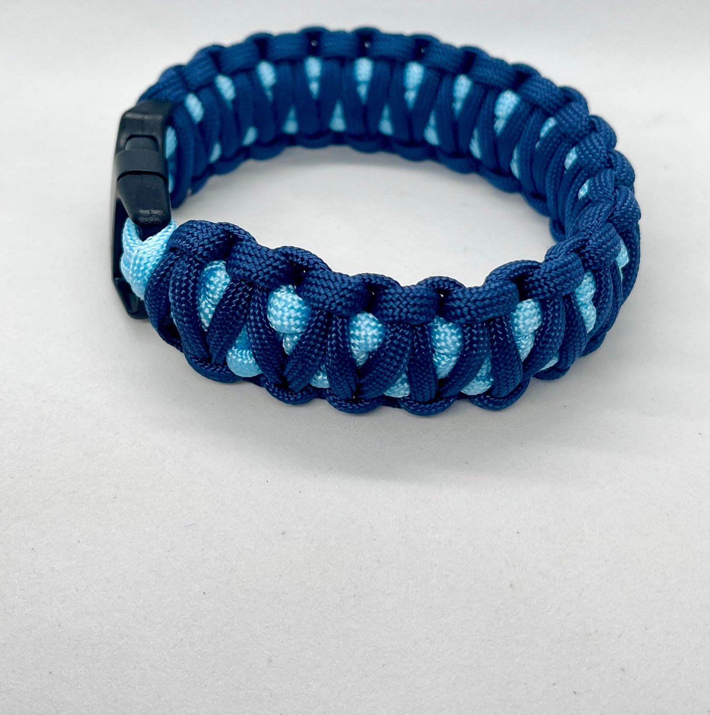 Paracord 'King Cobra' Standard Fit Dog Collar - Various Colour Combination Choices