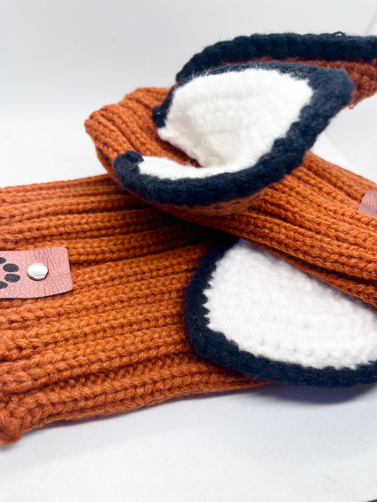 Woolly 'Fox Game-Changer' Winter Hat & Neck Warmer Snood for Dogs
