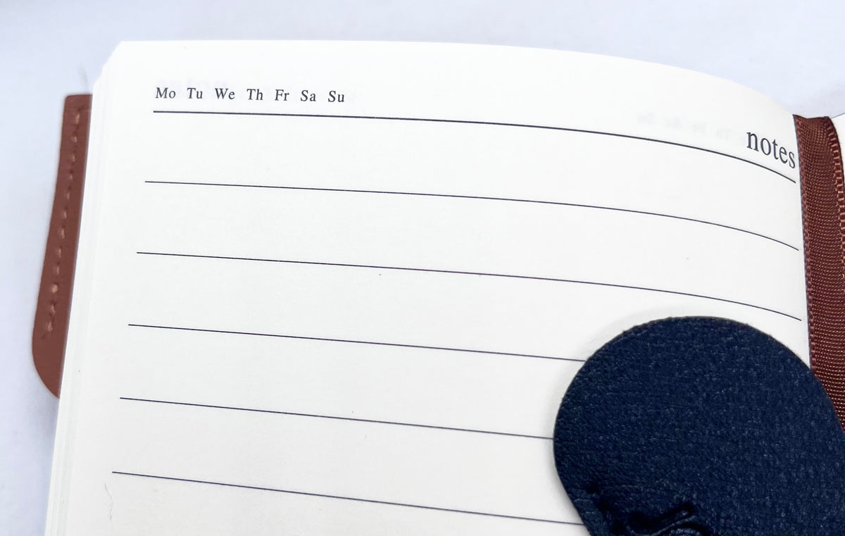 Personalised A6 Grey Faux Nubuck Occasional Journal