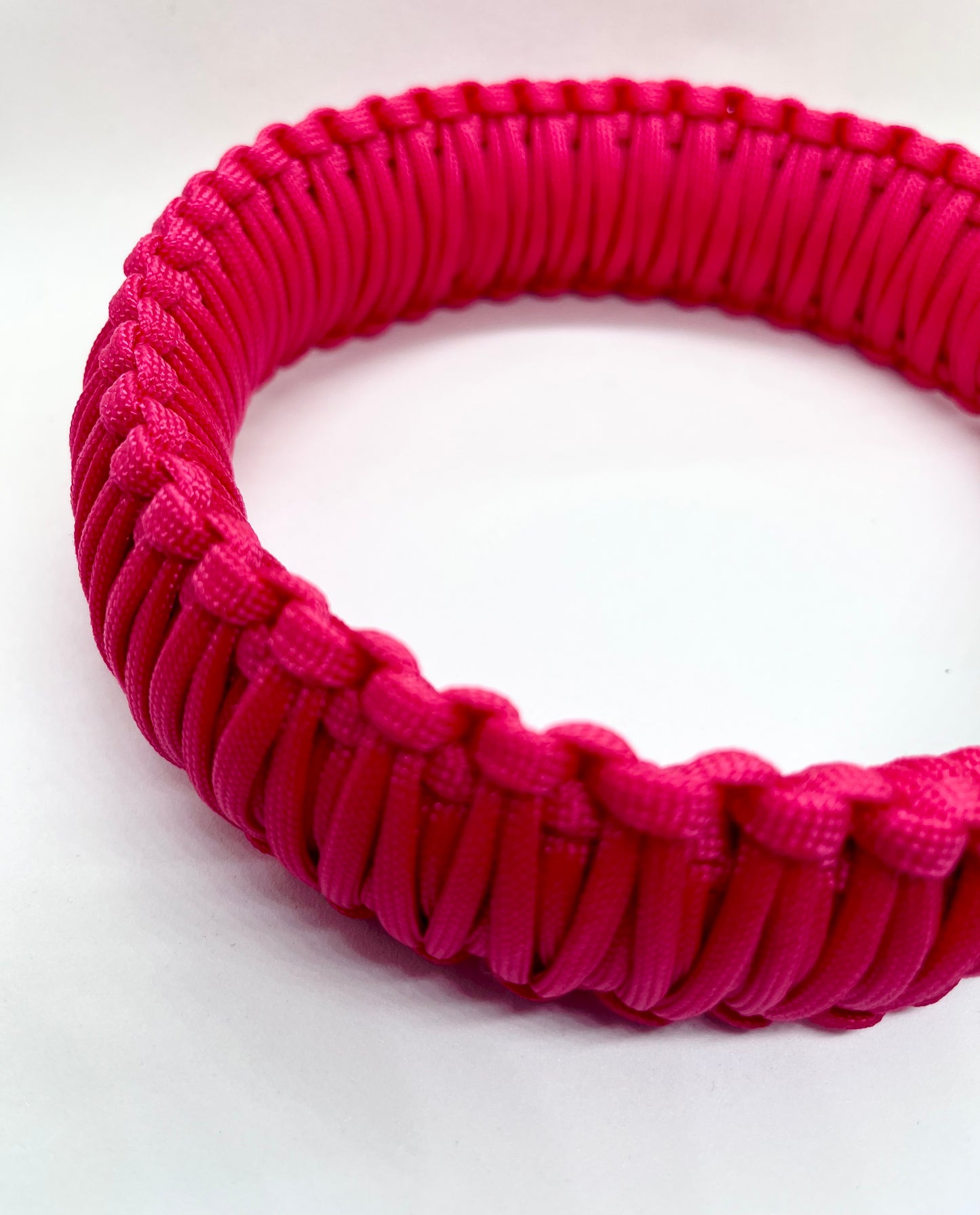 ‘Rebel Cobra' Super-King Cobra Red Weave Standard Fit Camo Dog Collar