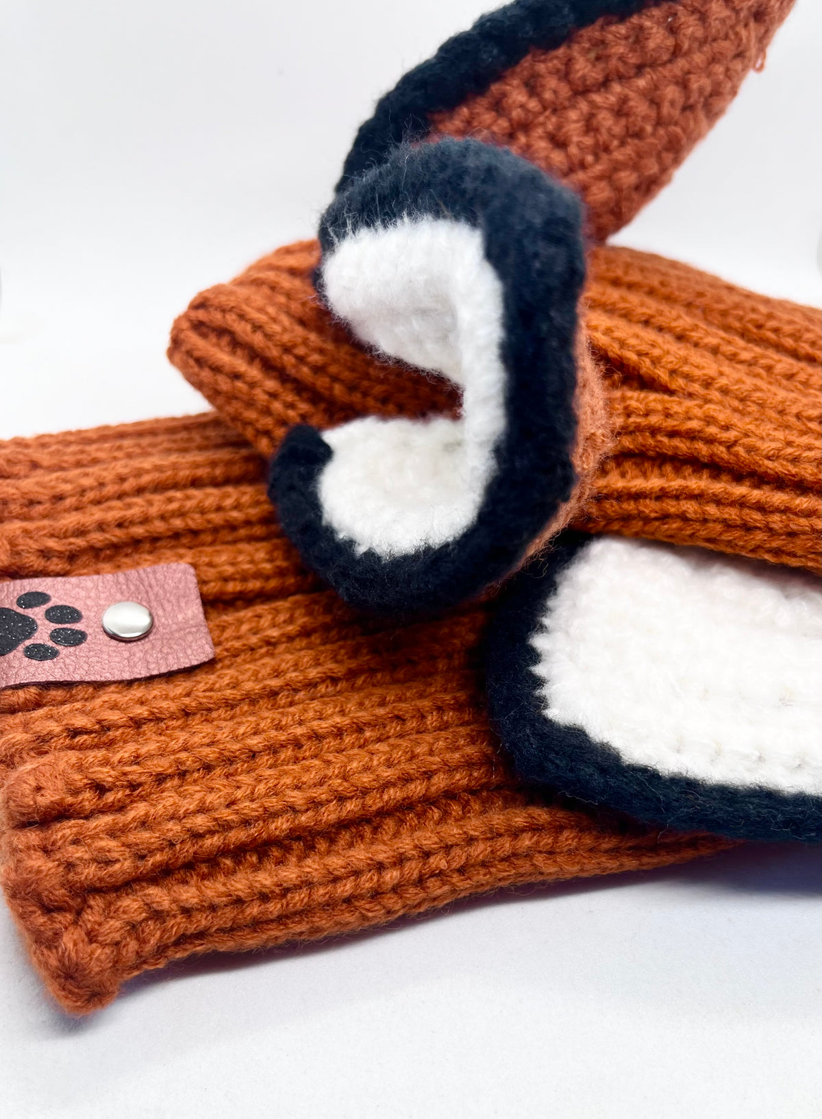 Woolly 'Fox Game-Changer' Winter Hat & Neck Warmer Snood for Dogs