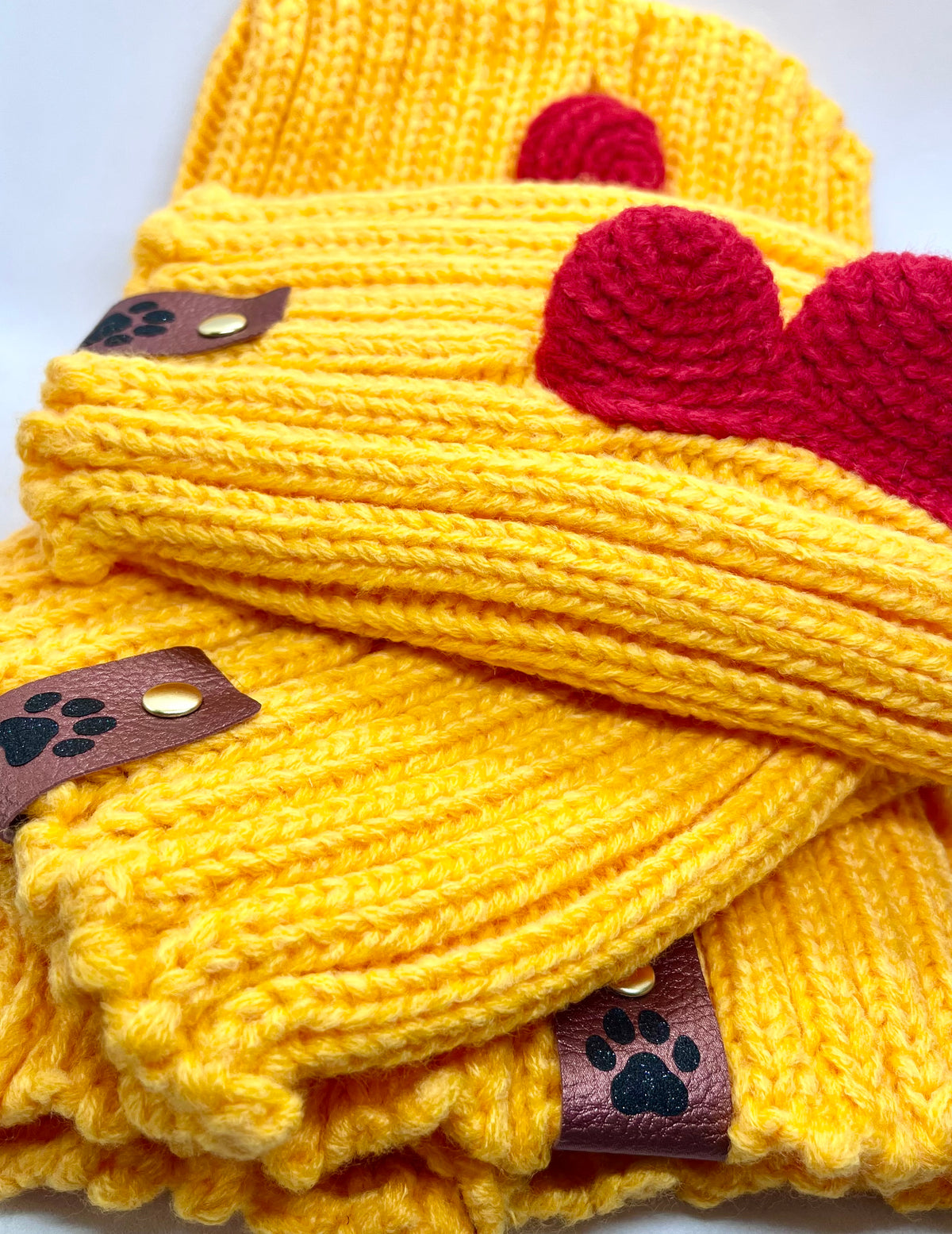 Winter 'Rooster Game-Changer' Chicken Snood Hat Headwear Woolly Hat Neck Warmer for Dogs & Pets