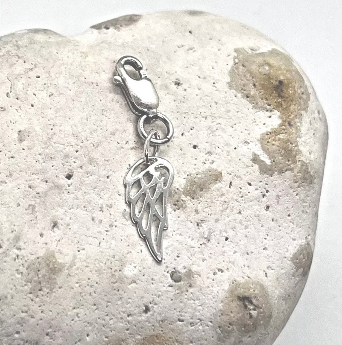 925 sterling silver ANGEL WING charm