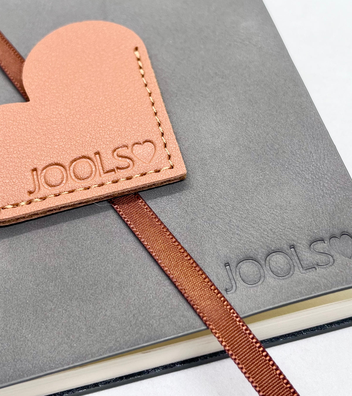 Personalised A6 Grey Faux Nubuck Occasional Journal