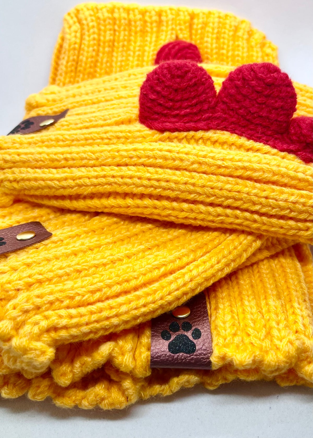 Winter 'Rooster Game-Changer' Chicken Snood Hat Headwear Woolly Hat Neck Warmer for Dogs & Pets