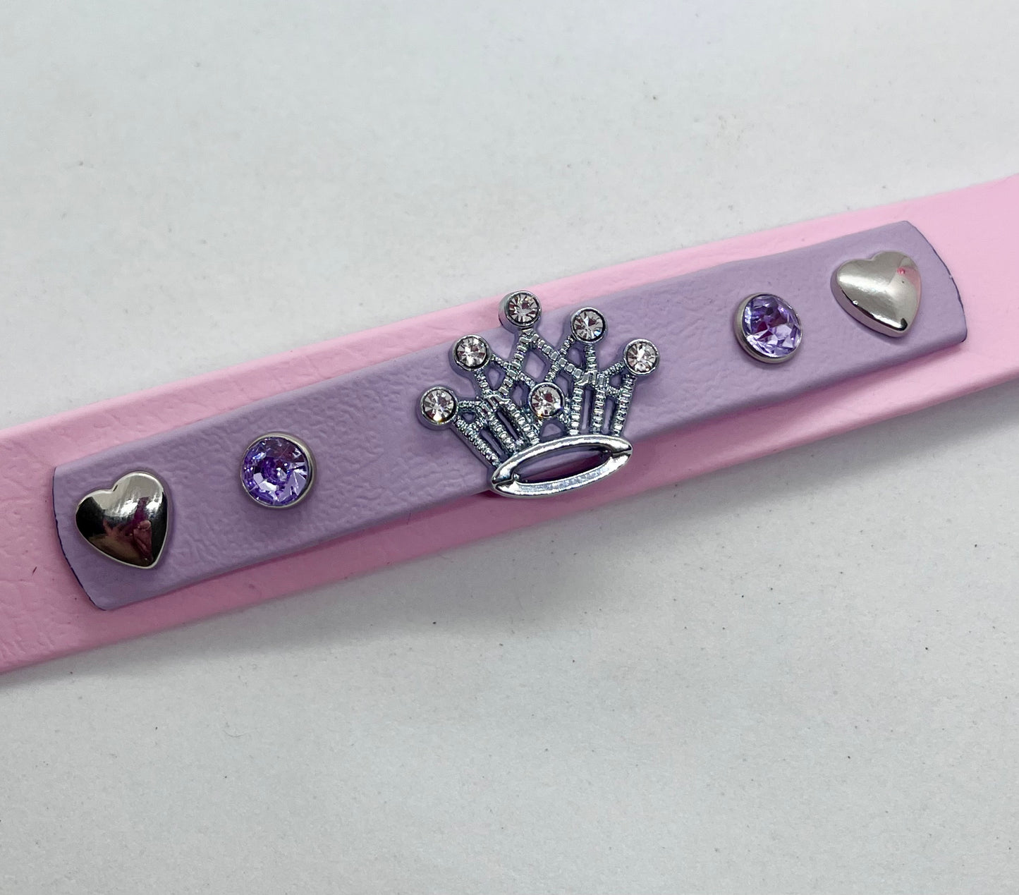 Close Up Diamante Crown Luxe Princess Premium Dog Collar - Gift for Dog Mum | JOOLS LONDON
