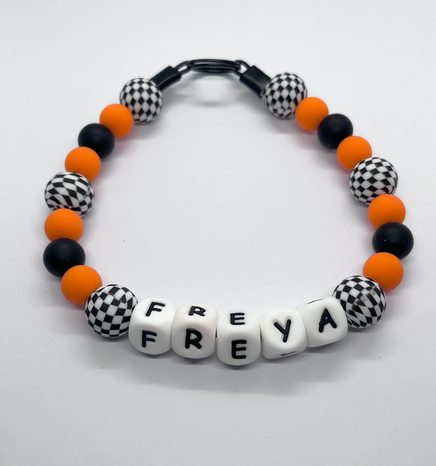 F1 Lando Formula 1 inspired beaded bead dog collar pet necklace