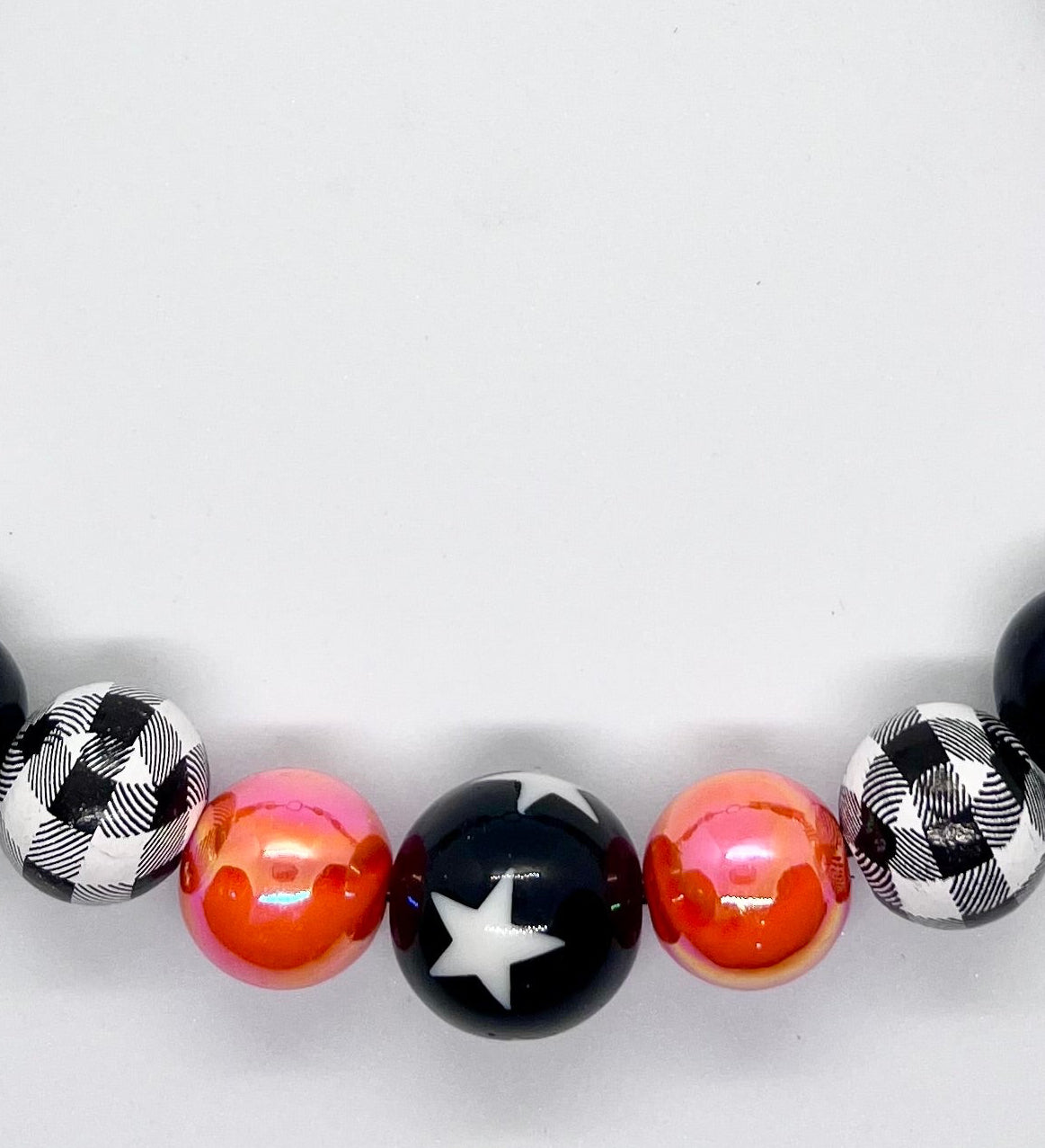 HALLOWEEN 'BOO Crew' Beaded Dog Collar